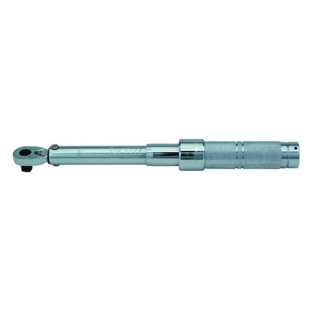 Proto 3/8" Drive Ratchet Head Micrometer Torque Wrench 40-200" Pound J6064CXCERT